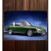 Металлическая табличка Porsche 911 2.0 Targa (901) 572